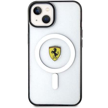 Ferrari FEHMP14MURKT iPhone 14 Plus 6,7" klar/transparente Hardcase Outline Magsafe