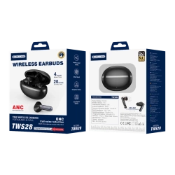 JELLICO słuchawki bezprzewodowe (ANC+ENC) TWS28 Czarny
