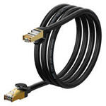 Baseus Speed Seven High Speed RJ45 Netzwerkkabel 10Gbps 1,5m Schwarz (WKJS010201)