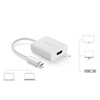 Ugreen przejściówka adapter USB Typ C (męski) - HDMI (żeński) biały (40273)