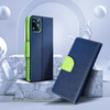 Kabura Fancy Book do XIAOMI Redmi 10 granatowy / limonka