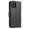 Magnet Case Elegante Hülle mit Überschlag und Standfunktion für Motorola Moto E32 schwarz