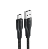 Acefast C8-04 USB-A / USB-C 3A Kabel - schwarz