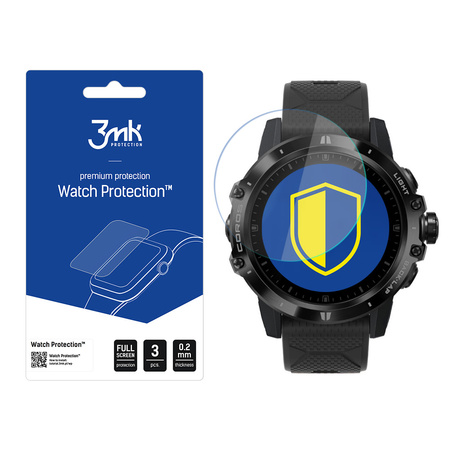 Coros Vertix - 3mk Watch Protection™ v. FlexibleGlass Lite