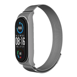 Pasek / opaska METAL do smart band Xiaomi Mi Band 5 / 6 (02)