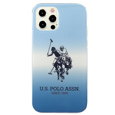 US Polo USHCP12MPCDGBL iPhone 12 Pro / iPhone 12 niebieski/blue Gradient Collection