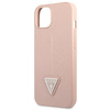 Guess GUHCP13SPSATLP iPhone 13 mini 5,4" różowy/pink hardcase SaffianoTriangle Logo