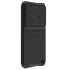 Nillkin Textured S Case für Samsung Galaxy S23, gepanzerte Hülle mit Kameraabdeckung, schwarz