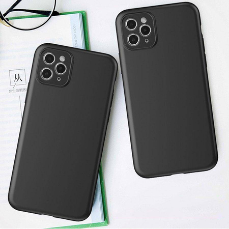 Soft Case etui Huawei nova Y61 cienki silikonowy pokrowiec czarne