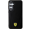 Oryginalne Etui FERRARI hardcase Hot Stamp V Lines MagSafe FEHMS24MP3BAK do Samsung Galaxy  S24 Plus Czarny