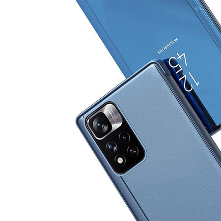 Clear View Case futerał etui z klapką Realme 9 Pro + (9 Pro Plus) czarny