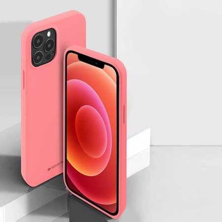 Schutzhülle SAMSUNG GALAXY M53 5G Mattes Silikon Mercury Soft Jelly hell-pink