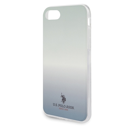 US Polo USHCI8TRDGLB iPhone 7/8/SE 2020 niebieski/blue Gradient Pattern Collection