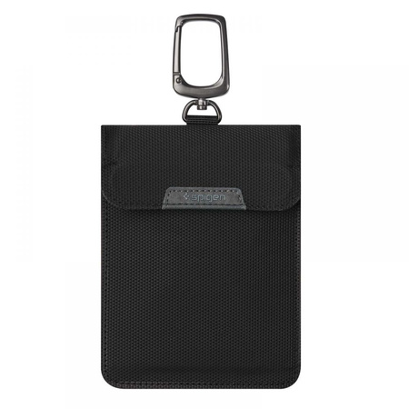 KLATKA FARADAYA SPIGEN POUCH KEYLESS RFID SIGNAL BLOCKER BLACK