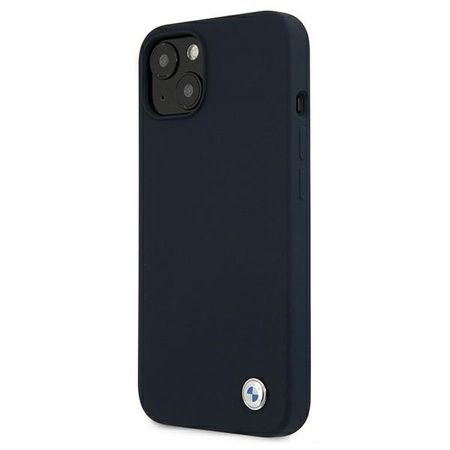 Etui BMW BMHCP13SSILNA iPhone 13 mini 5,4" granatowy/navy hardcase Silicone Signature