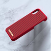 Nordic Elements Saeson Idun - Materiałowe etui iPhone Xs / X (Red)