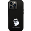 Karl Lagerfeld nakładka do iPhone 13 Pro Max 6,7" KLHCP13XSMHCNPK czarna HC Silicone C Metal Pin