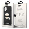 Original Case IPHONE 14 Karl Lagerfeld Hardcase Silicone Karl`s Head black