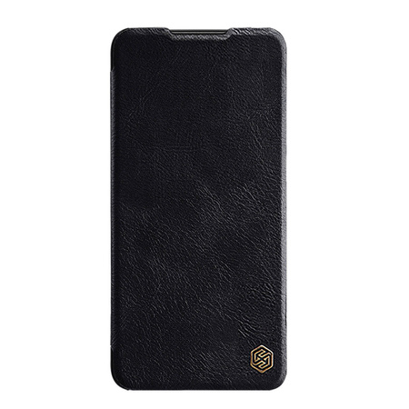 Nillkin Qin Case Case für Xiaomi Poco M4 Pro 5G Kameraschutz Holster Cover Flip Cover Schwarz