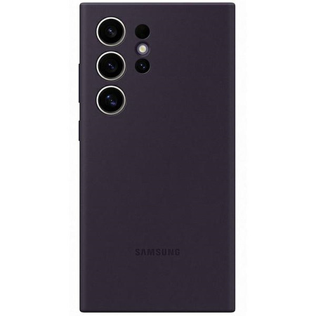 Samsung Silikonhülle EF-PS928TEEGWW für Samsung Galaxy S24 Ultra – Dunkelviolett