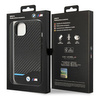 Case BMW BMHCP14S22NBCK iPhone 14 6.1 &quot;black / black Leather Carbon