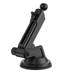 Base with suction cup for the Baseus Milky Way Pro car holder - black