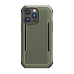 Raptic X-Doria Fort Case iPhone 14 Pro Max mit gepanzerter MagSafe-Hülle grün