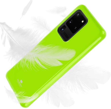 Etui SAMSUNG GALAXY S20 ULTRA Jelly Case Mercury silikonowe limonkowe