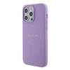 Guess GUHMP15XPSAHMCU iPhone 15 Pro Max 6.7&quot; purple/purple hardcase Saffiano MagSafe