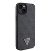 Guess GUHCP15SP4TDPK iPhone 15 6.1&quot; black/black hardcase Leather 4G Diamond Triangle