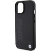 Etui BMW Leather Hot Stamp na iPhone 15 Plus - czarne