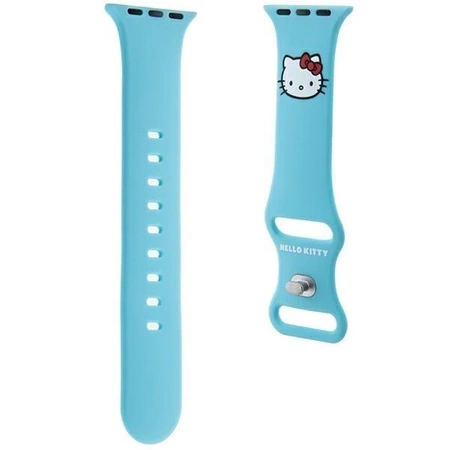 Hello Kitty Silikon-Kitty-Kopfband für Apple Watch 38/40/41 mm – blau