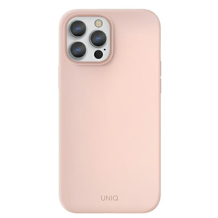 UNIQ etui Lino iPhone 13 Pro / 13 6,1" różowy/blush pink