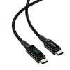 Acefast Kabel USB Typ C - USB Typ C 2m, 100W (20V / 5A) schwarz (C6-03 Black)