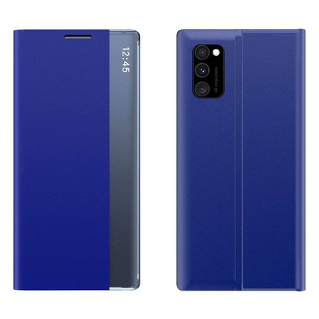 New Sleep Case Booktype Case Smart Schutzhülle mit Ständerfunktion Hülle für Poco M4 Pro 5G blau