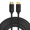 Baseus kabel przewód HDMI 2.0 4K 30 Hz 3D HDR 18 Gbps 8 m czarny (CAKGQ-E01)