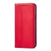 Magnet Fancy Case Hülle für iPhone 14 Plus Flip Cover Wallet Ständer rot