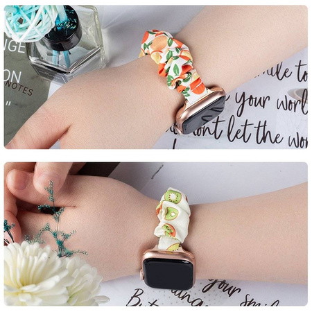 Cloth Watch 7 band 7/6/5/4/3/2 / SE (45/44 / 42mm) strap bracelet avocado elastic bracelet