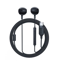 Acefast L2 In-Ear-Kopfhörer mit USB-C-Anschluss, Mikrofon und Fernbedienung 1,2 m – Schwarz