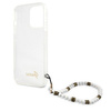 Guess GUHCP13LKPSWH iPhone 13 Pro / 13 6.1 &quot;Transparent hardcase White Pearl