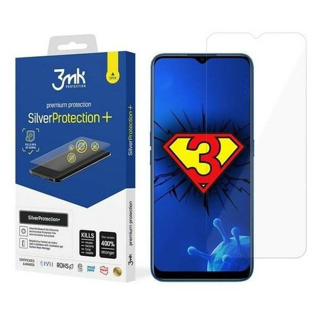 3MK Silver Protect+ Oppo A11x Folia Antymikrobowa montowana na mokro