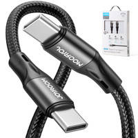 Joyroom Schnelllade-/Datenkabel USB Type C - USB Type C PD 60W 2m schwarz (S-2030N1-60)