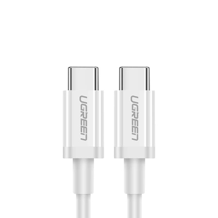 Kabel Ugreen US264 60518 USB-C / USB-C PD QC AFC 1m - biały