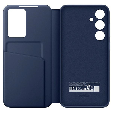 Etui Samsung EF-ZS721CLEGWW S24 FE S721 niebieski/blue Smart View Wallet Case