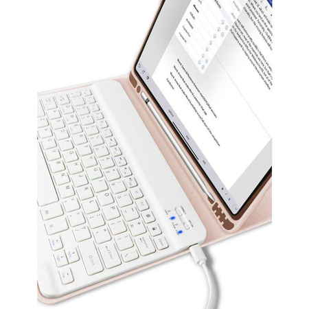 Case IPAD 10.9 2022 Tech-Protect SC Pen + Keyboard pink