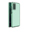 Spring Case pokrowiec żelowe etui z kolorową ramką do Samsung Galaxy A72 4G miętowy