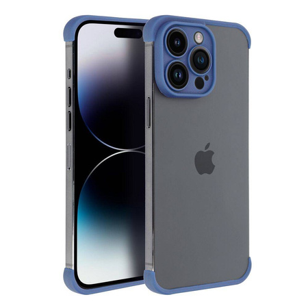 Case IPHONE 14 Edge and Lens Protector blue