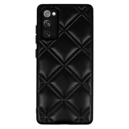 Leather 3D Case do Samsung Galaxy S20 FE/Lite wzór 3 czarny