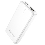 Borofone Power Bank 2500mAh BJ48 Mini - USB - biały