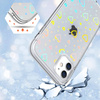 Case IPHONE 14 Luminous Hearts Case transparent